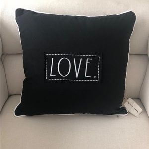 NWT Rae Dunn Pillow - Love